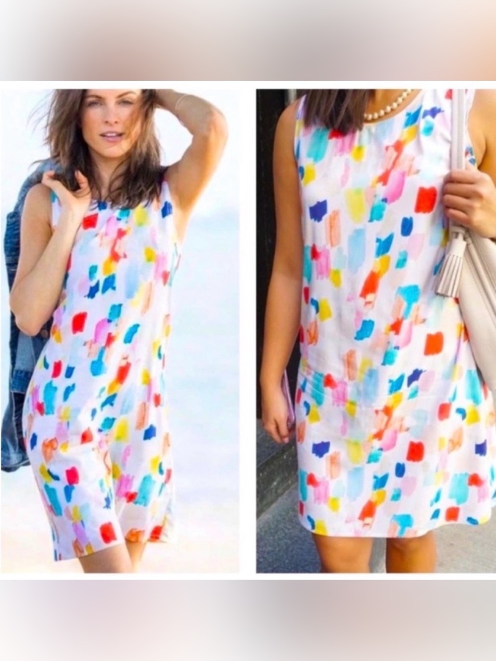 Marine Layer x Britt Bass Sleeveless Sheath Mini Dress